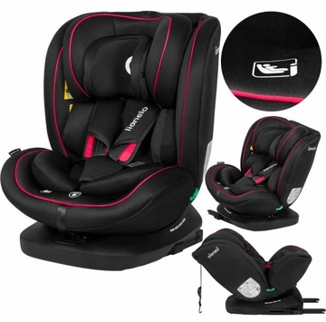 FOTELIK SAMOCHODOWY BASTIAAN LIONELO Obrotowy I-SIZE ISOFIX 0-36kg 40-150cm