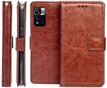 ELEGANCKE ETUI PORTFEL CASE WYBÓR SZKŁO do Xiaomi Redmi Note 11 Pro 5G