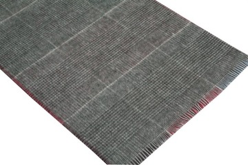 Двусторонний шарф V.Fraas красного и серого цвета из кашминки