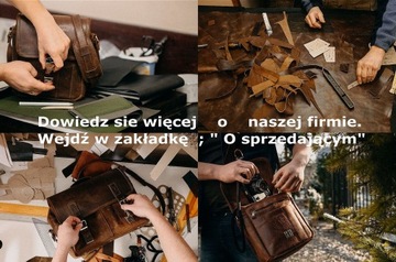 Saszetka na pasek dokumenty SKÓRA POLSKI Producent