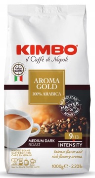 Кофе Kimbo Aroma Gold в зернах 1кг.