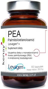 Kenay PEA Palmitoiloetanoloamid Levagen + 60kaps
