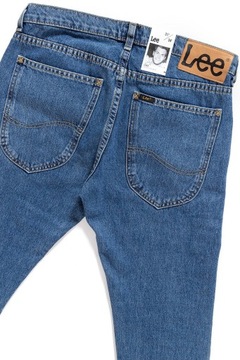Męskie spodnie jeansowe dopasowane Lee LUKE W27 L32