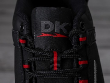 Buty męskie DK Predator Low 1096 BLK RED SOFTSHELL