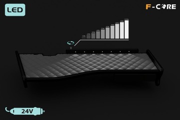 Полка TIR MERCEDES ACTROS MP 3 03-10 экокожа LED