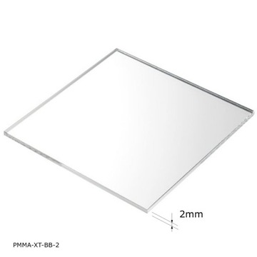 2mm - PLEXI, PLEKSI, PLEXA, płyta na wymiar - 48H