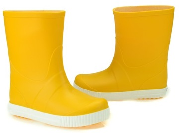DZIECIĘCE KALOSZE WAVE GOKIDS 979 ŻÓŁTE 26