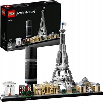 LEGO ARCHITECTURA 21044 ПАРИЖ, ЭЙФЕЛЕВАЯ БАШНЯ