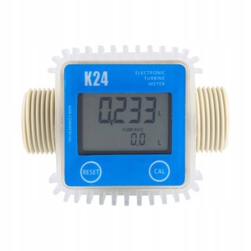 K24 LCD Turbinowy cyfrowy miernik przepływu