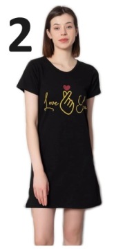 НОЧНАЯ РУБАШКА ЖЕНСКАЯ, РАЗЛИЧНЫЕ ДИЗАЙНЫ - XL