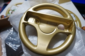 ЗОЛОТОЕ Рулевое колесо Nintendo WII RVL-024 ЗОЛОТО + НОВАЯ КОРОБКА