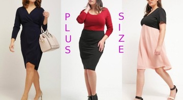 BLUZA NA SUWAK plus size rozm 62/64 polska