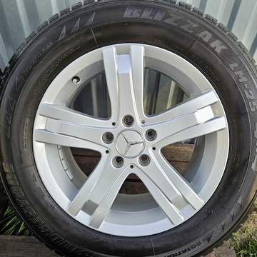 KOLA RÁFKY 17'' MERCEDES GLK GLC ML + PNEUMATIKY BRIDGESTONE ZIMNÍ