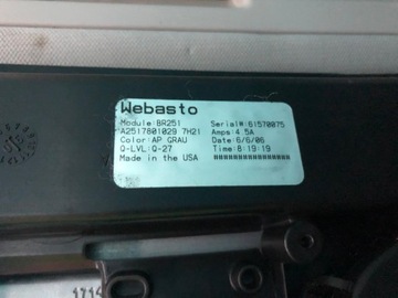 MERCEDES GL X164 KOMPLETNÍ STŘEŠNÍ OKNO A2517801029