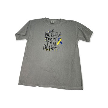 Szara koszulka t-shirt męski COMFORT COLORS XL
