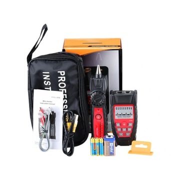 SZUKACZ PAR PRZEWODÓW KABLI TESTER SONDA GT66/GT67 bateria