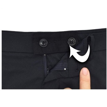 Брюки Пуговица Удлинитель талии Регулируемая застежка