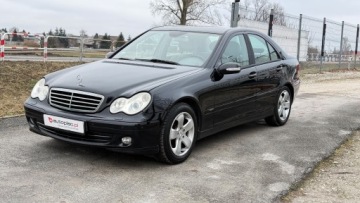 Mercedes Klasa C W203 Sedan W203 1.8 (C 180 Kompressor) 143KM 2005 Mercedes-Benz Klasa C Raty 1.8 benz Lpg Salon Polska Manual skora Klimat, zdjęcie 14