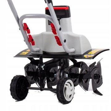 Мощный электрический культиватор 1500 Вт NAC, глубина удара 45 см, глубина 22 см.