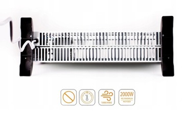 Электрообогреватель Maltec 2000 Вт, белый,
