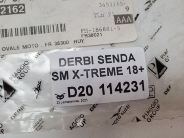 DERBI SENDA SM X-TREME 18r FRONT COVER 2H002162