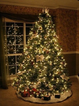 НАРУЖНЫЕ РОЖДЕСТВЕНСКИЕ СВЕТИЛЬНИКИ ТЕПЛЫЙ БЕЛЫЙ 500LED - ПОСТОЯННЫЙ СВЕТ IP44 - МОЩНЫЙ