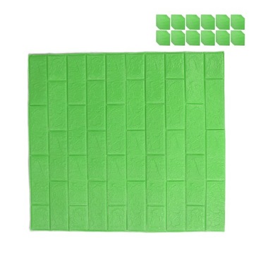 3D наклейка на кирпичную стену против столкновений