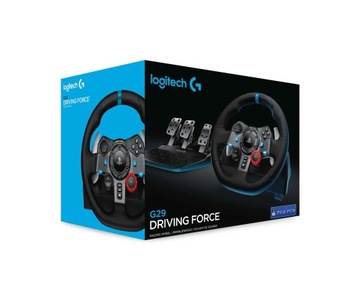 ИГРОВОЕ КОЛЕСО + ПЕДАЛИ LOGITECH G29 DRIVING FORCE PlayStation + ПК