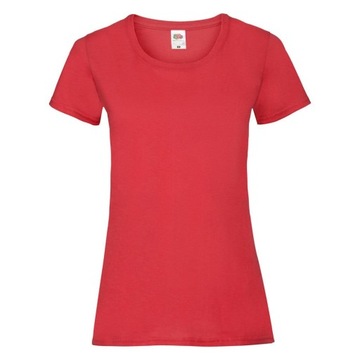 Koszulka damska T-shirt VALUEWEIGHT T czerwony M