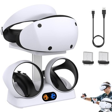 ПОДСТАВКА ДЛЯ PSVR2 С ДИСПЛЕЕМ, ДЕРЖАТЕЛЬ ПОДСВЕТКИ, ЗАРЯДНАЯ БАЗА TP5-2515
