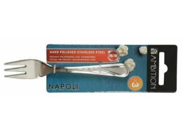 НАБОР ИЗ 3 ВИЛОК ДЛЯ ТОРТА NAPOLI AMBITION