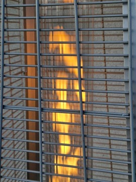 Стеклянная трубка для лампы обогрева, гофрированная внутри, 100х3,0х1450мм НОВИНКА!