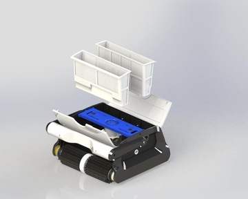 Робот-пылесос Bestway Electric Clean Pool для бассейнов, 2 мотора