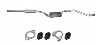 Tłumiki komplet +rura Mazda 3 poj.1,4+1,6 03-09r.+zestaw
