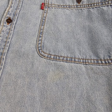 Koszula Jeansowa LEVIS Niebieska Vintage Denim Dżins Casual Męska XL