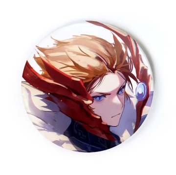 Przypinka anime Genshin Impact Tartaglia duża 58mm