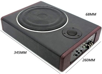 ACTIVE BASS BOX САБВУФЕР ТРУБКА 8IN 600W