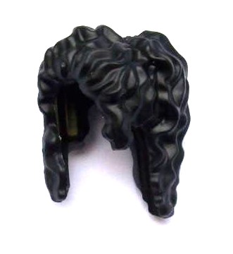 LEGO Włosy damskie długie - Black - 92082