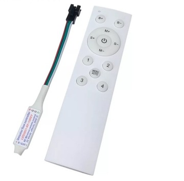 STEROWNIK + PILOT RF MONO WS2811 PŁYNĄCA WODA PIL
