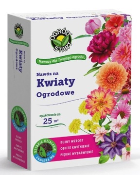 Nawóz do Kwiatów Ogrodowych granulowany 1 kg