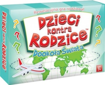 Gra Dzieci kontra Rodzice - Dookoła świata