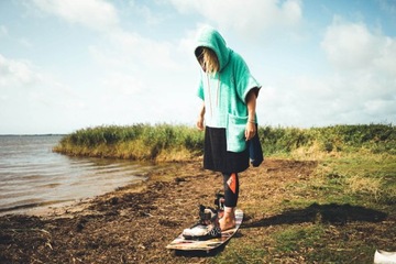 Бамбуковое пончо Wave Hawaii - Dos - M