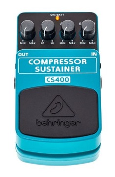 Гитарный эффект Behringer CS400 Compressor Sustainer