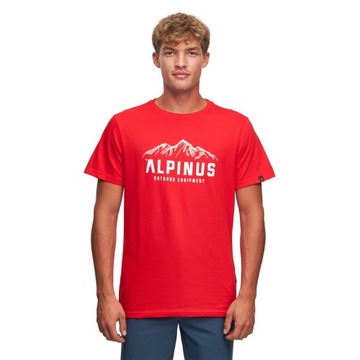 Koszulka męska Alpinus góry, t-shirt XXL