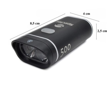 Комплект лампы SPECTER LED XPG500 + задняя ДЫМОХОДНАЯ ТРУБА