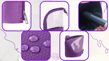 Дорожная косметичка-органайзер для кистей