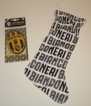 JUVENTUS - ZAPACH + SKARPETA BOŻONARODZENIOWA