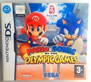MARIO & SONIC AT THE OLYMPIC GAMES NINTENDO DS - 50 DYSCYPLIN SPORTOWYCH !