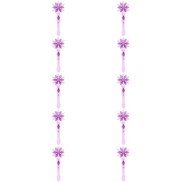 RÓŻDŻKA KSIĘŻNICZKI DLA DZIEWCZYN PODŚWIETLAJĄCA ZABAWKI LED