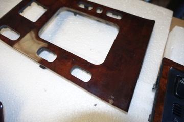 Панель коробки передач Mercedes W163 ML, дерево, в сборе